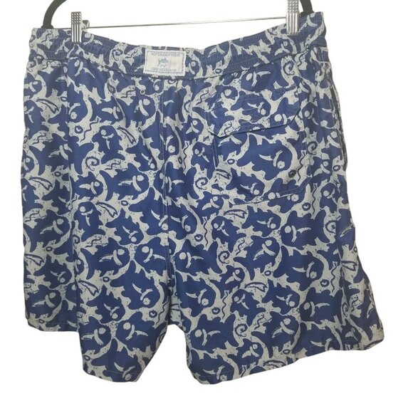 Southern Tide The Shipwreck Men's Blue SwimTrunks Sz XXL - Picture 4 of 5